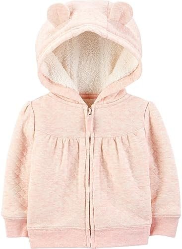 Simple Joys by Carter's Baby Hooded Sweater Jacket with Sher...