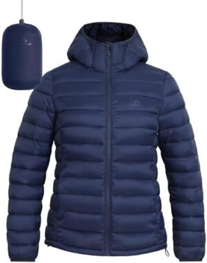 Pioneer Camp Women's Packable Puffer Jacket Winter Light Wei...