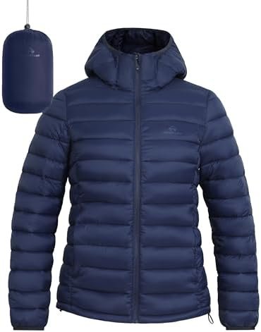 Pioneer Camp Women's Packable Puffer Jacket Winter Light Wei...