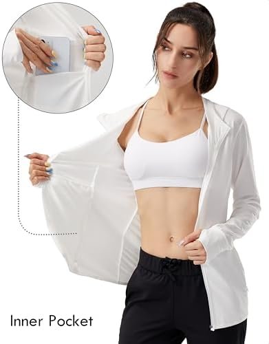 Soothfeel Women's UPF 50+ Sun Protection Hoodie Jacket Light...