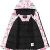 Spmor Boys Girls Waterproof Ski Jacket Hooded Snowboard Coat...