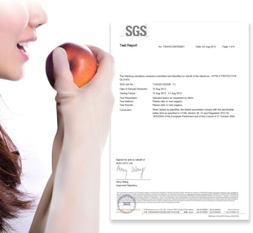 Cleaning Gloves Dishwashing Kitchen Gloves Reusable Rubber 3...