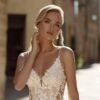 Wchecalino Boho Sweetheart Wedding Dresses with Long Sleeves...