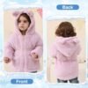 Kids Girls Winter Warm Coats Jacket Clothes Outwear Overcoat...