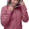 33,000ft Women's Softshell Jacket, Fleece Lined Warm Jacket ...