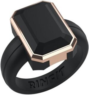 Rinfit Women's Silicone Rings - Engagement or Promise Ring f... Rinfit Women's Silicone Rings - Engagement or Promise Ring f...