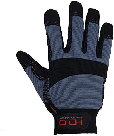 HANDLANDY Hi-vis Reflective Work Gloves, Anti Vibration Safe...
