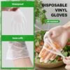 Disposable Vinyl Gloves, Food Safe, Latex-Free Powder-Free C...