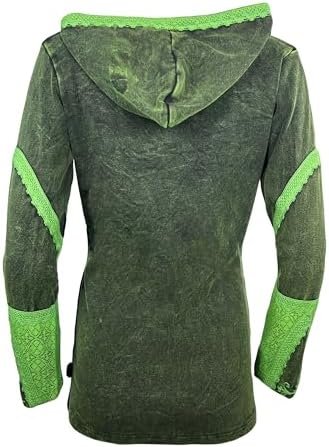 Agan Traders 2025 Spring Bohemian Rib Knit Cotton Distressed...