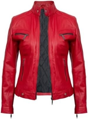 Leather Jackets For Women - Café Racer Style Casual And Leather Jackets For Women - Café Racer Style Casual And Tren...