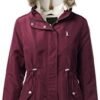 Hat and Beyond Womens Anorak Jacket Lightweight Parka Detach...