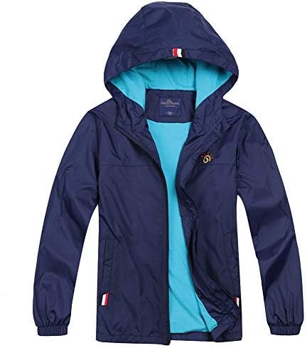 Jingle Bongala Boys Girls Lightweight Breathable Raincoat Wa...