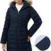 Pioneer Camp Women's Winter Coats Warm Thicken Long Puffer J...