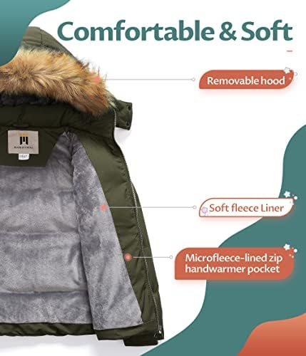 CREATMO US Girl's Kids Metallic Shiny Jacket with Detachable...