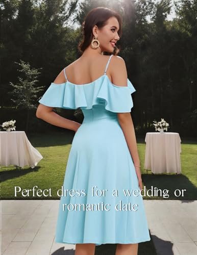Bbonlinedress Womens Off Shoulder Summer Wedding Guest Dress...