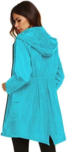 Lomon Women Waterproof Lightweight Rain Jacket Active Outdoo...