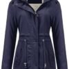 Chrisuno Women's Mid-Length Parka Winter Outerwear Jacket So...