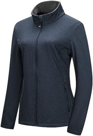 33,000ft Women's Lightweight Softshell Jacket Fleece Lined W... 33,000ft Women's Lightweight Softshell Jacket Fleece Lined W...