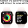 Apple Watch Series 10 [GPS 42mm case] Smartwatch with Rose G...