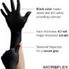MICROFLEX MidKnight MK-296 Disposable Nitrile Gloves for Mec...