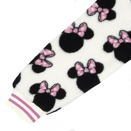 Disney Lilo & Stitch, Minnie Mouse Girls Fleece Varsity Jack...