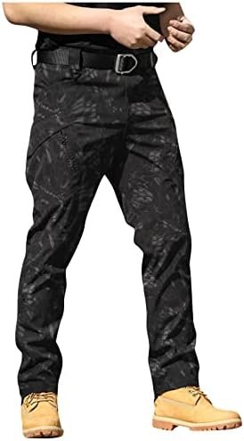 ZEFOTIM Cargo Pants for Men Camouflage/Solid Color Wide Leg ...