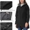Outdoor Ventures Women's Softshell Jacket with Removable Hoo...