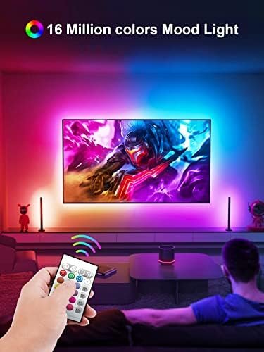 TV Backlights, 13.1FT LED Lights for 32-65 Inch TV, RGB TV L...