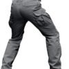 Men's Stretch Tactical Pants Water Resistant Ripstop Cargo P...