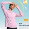 Soothfeel Women's UPF 50+ Sun Protection Hoodie Jacket Light...