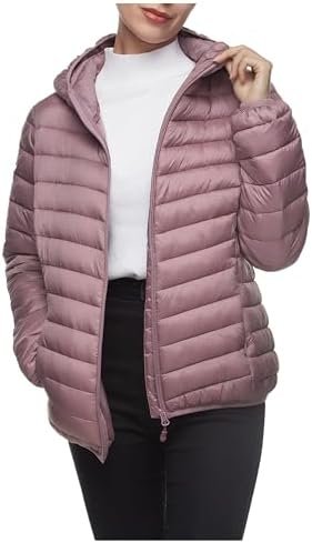 Rokka&Rolla Women's Lightweight Packable Puffer Jacket Winte... Rokka&Rolla Women's Lightweight Packable Puffer Jacket Winte...