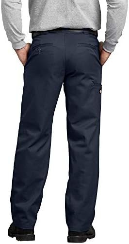 Dickies Men's Regular straight fit double knee stretch twill...
