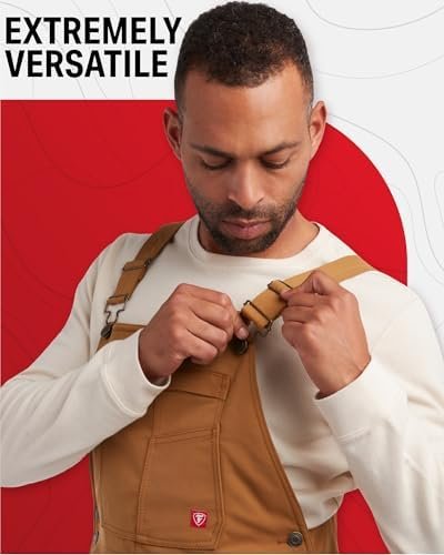 Firestone Men's Overalls - Water Resistant Twill Bib Overall...