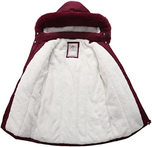 Girl's Long Coat Waterproof Winter Kids Outerwear Warm Parka...