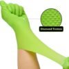 TitanFlex Thor Grip Heavy Duty Green Industrial Nitrile Glov...