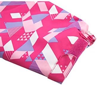 M2C Boys Girls Hooded Color Block Waterproof Fleece Lined Wi...