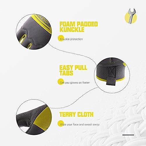 HANDLANDY Bundle - 2 Pairs: Rose Pruning Long Gardening Glov...