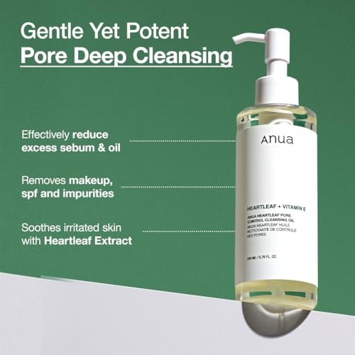 Anua Double Cleanser Duo for Facial Cleansing : Heartleaf Po...