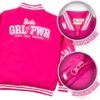 Barbie Girls Bomber Jacket, Zip-Up Bomber Jacket for Girls, ...