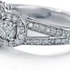 BERRICLE Sterling Silver 3-Stone Wedding Engagement Rings 0....