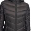 Calvin Klein Women's Everyday Hooded Zip Front Puffer Long S...