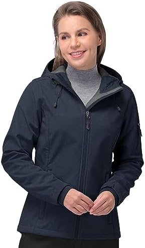 33,000ft Women's Softshell Jacket, Fleece Lined Warm Jacket ... 33,000ft Women's Softshell Jacket, Fleece Lined Warm Jacket ...