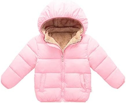 Toddler Baby Hooded Down Jacket Boys Girls Kids Thicken Warm...