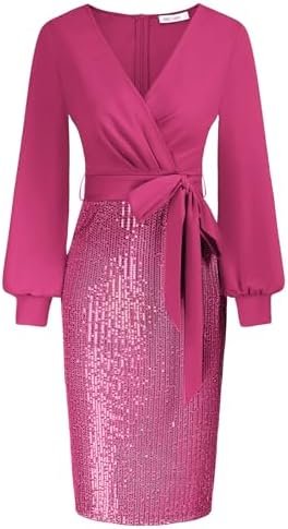 GRACE KARIN Women's Sequin Sparkly Party Dress Cocktail Body... GRACE KARIN Women's Sequin Sparkly Party Dress Cocktail Body...