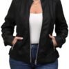 Bellivera Faux Leather Jacket Women Motorcycle Zipper Bomber...