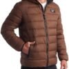 Reebok Men's Jacket – Lightweight Hooded Quilted Puffer Coat...