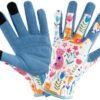 Gardening Gloves for Women, Printed Touchscreen Garden Glove...