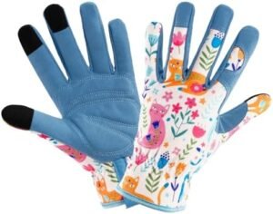 Gardening Gloves for Women, Printed Touchscreen Garden Glove... Gardening Gloves for Women, Printed Touchscreen Garden Glove...