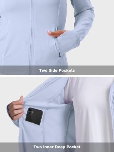 CAMEL CROWN Women's UPF 50+ Sun Protection Jacket Hoodie Lig...