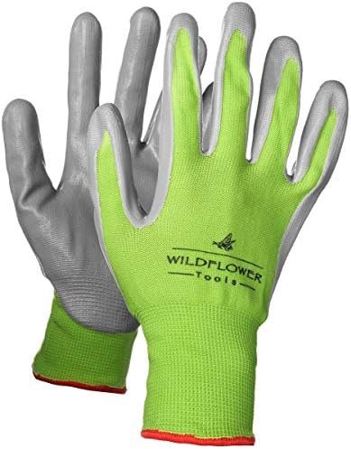 Gardening Gloves for Women and Men - Nitrile Coating for Pro...